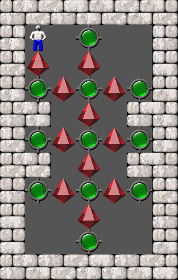 Sokoban Cosmac 2 level 7